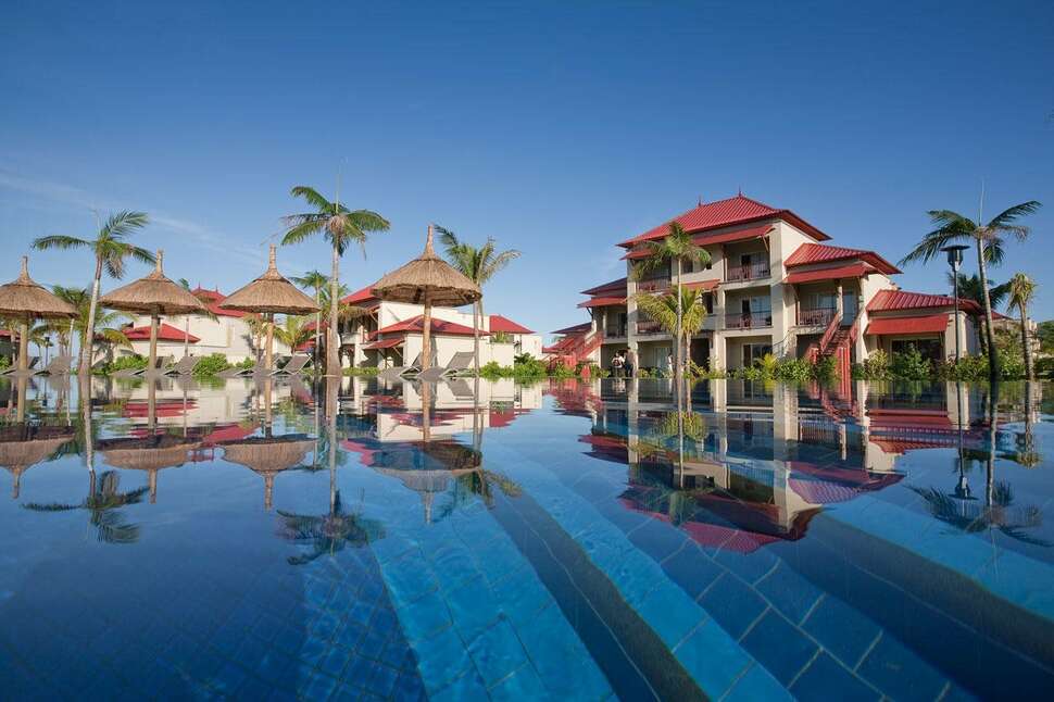Een foto van het zwembad bij Tamassa Resort
