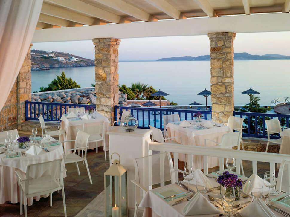 Een foto van de faciliteiten bij Mykonos Grand Hotel & Resort