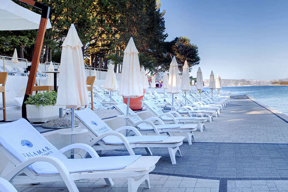 Een foto van de faciliteiten bij Krk Sunny Hotel