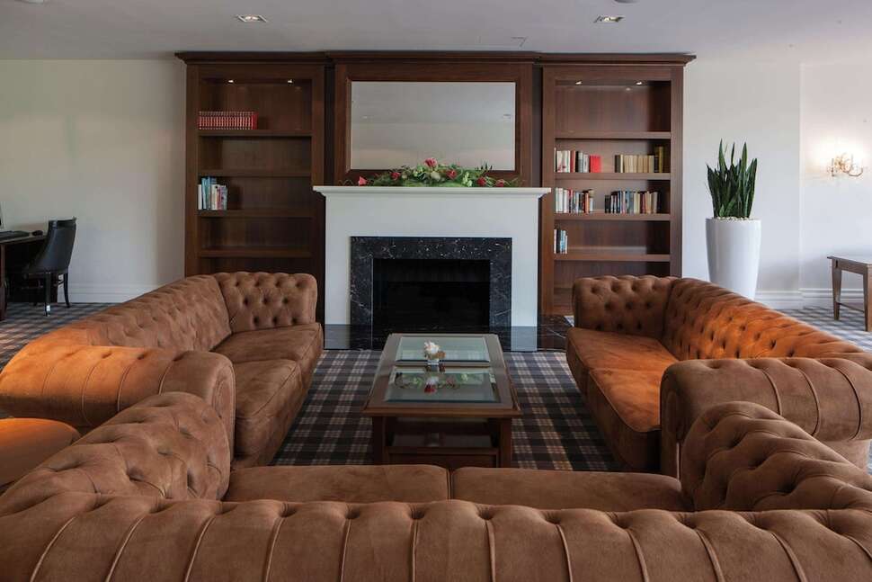 Een foto van het interieur van Austria Trend Parkhotel Schonbrunn