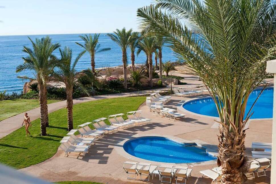 Een foto van het zwembad bij Stella di Mare Beach Hotel & Spa