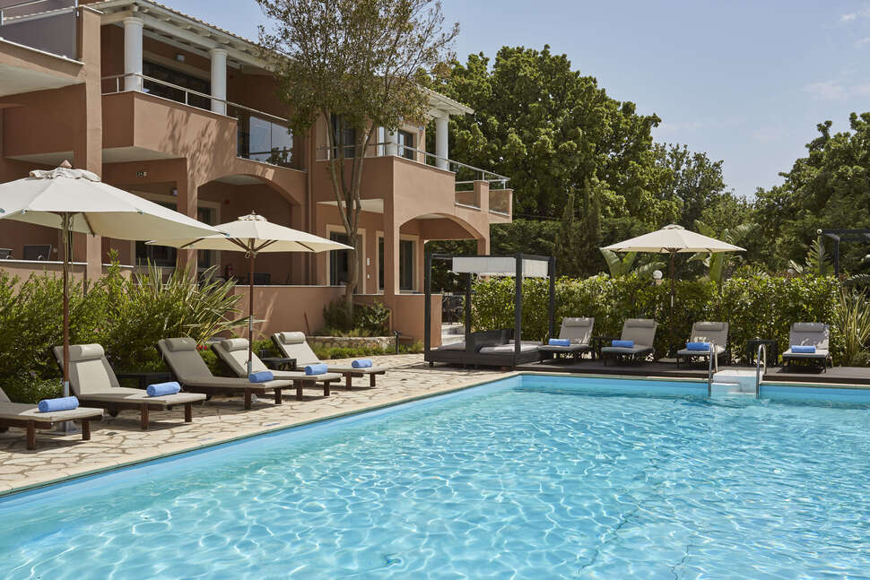 Een foto van het zwembad bij Lena Mare Boutique Hotel