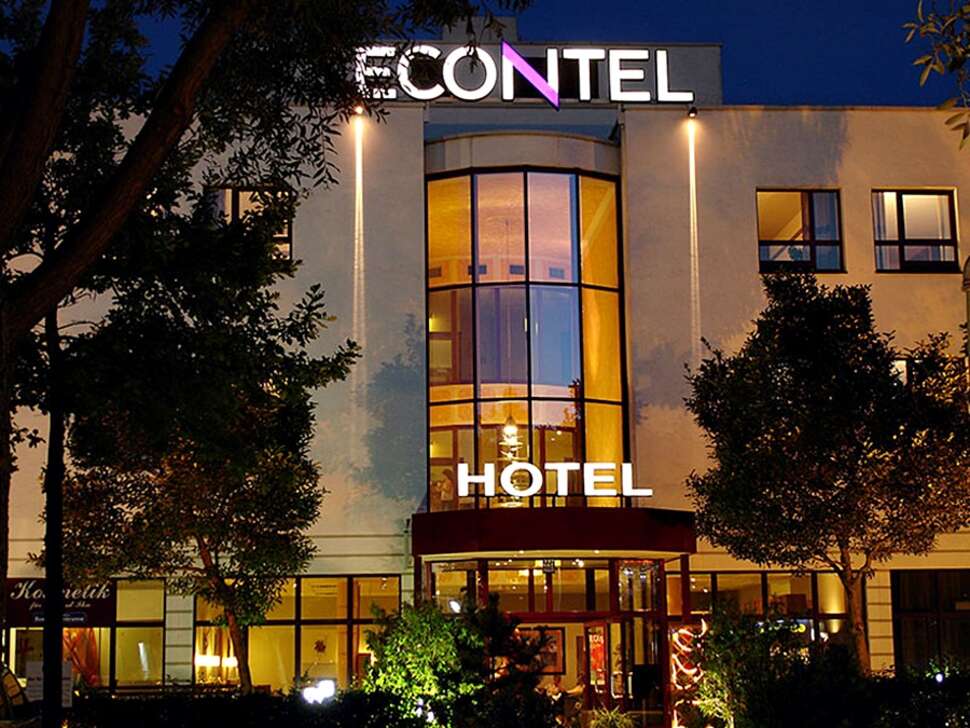 Een foto van de buitenkant van Econtel Hotel Munchen