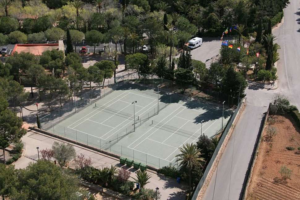 Een foto van de faciliteiten bij Camping Vilanova Park