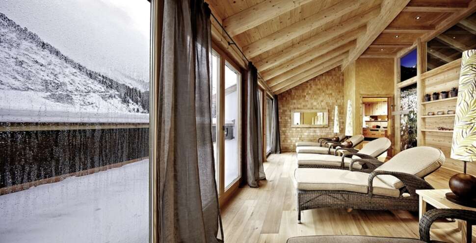 Ein Foto von den Einrichtungen im Berghof Crystal Spa & Sports