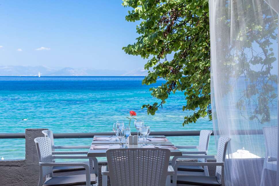 Ein Foto von den Einrichtungen im Aeolos Beach Resort