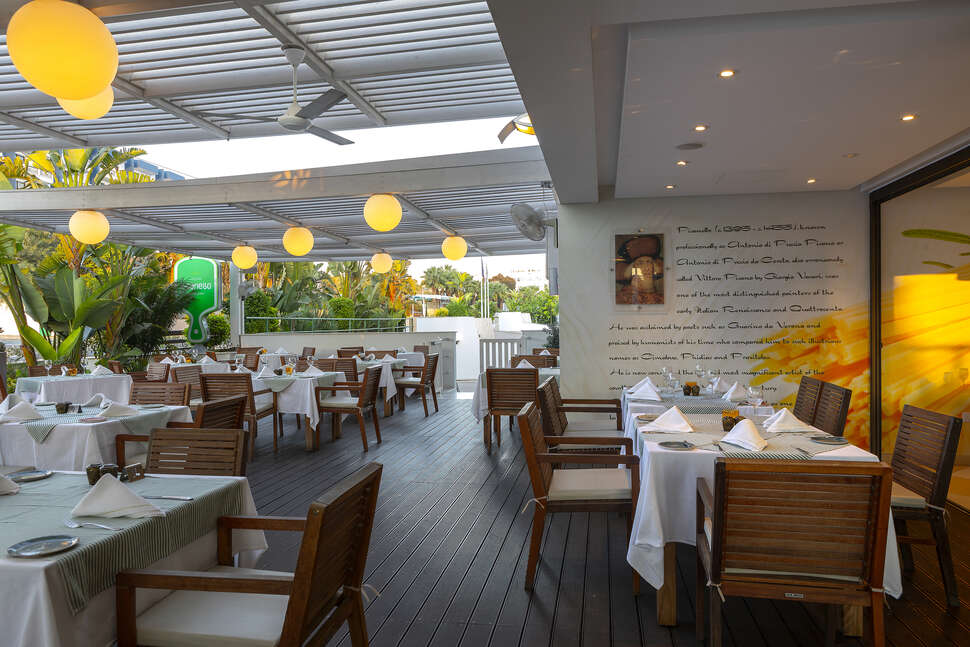 Een foto van de faciliteiten bij Melissi Beach Hotel & Spa