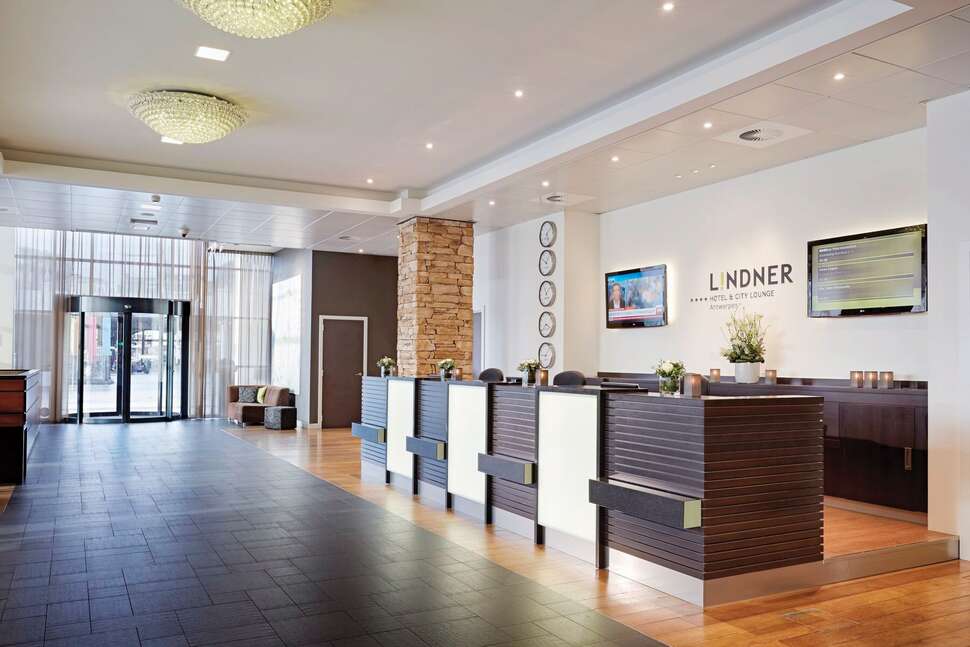 Een foto van het interieur van Lindner WTC Hotel & City Lounge