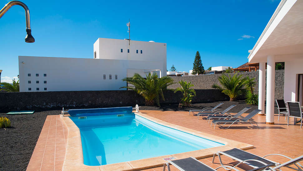 Ein Foto vom Pool im Villas Blancas