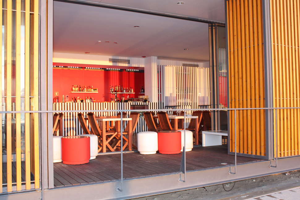 Een foto van de faciliteiten bij Tryp by Wyndham Lisboa Caparica Mar Hotel