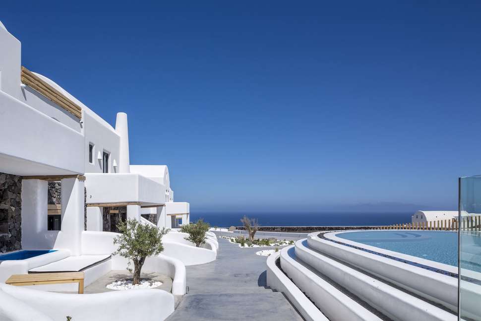 Een foto van het zwembad bij Elea Resort