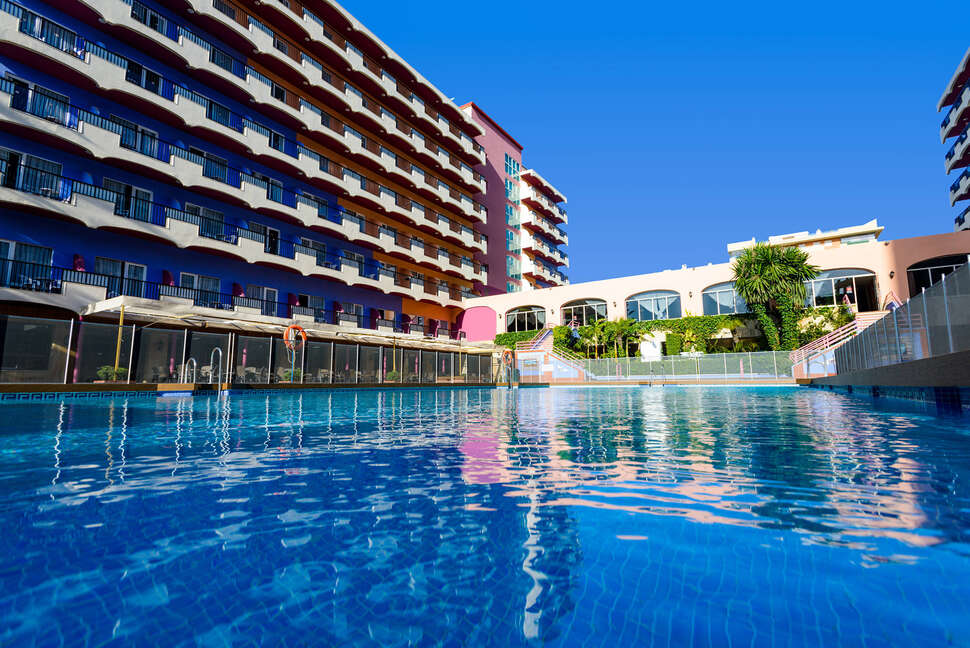 Een foto van het zwembad bij Hotel Monarque Fuengirola Park
