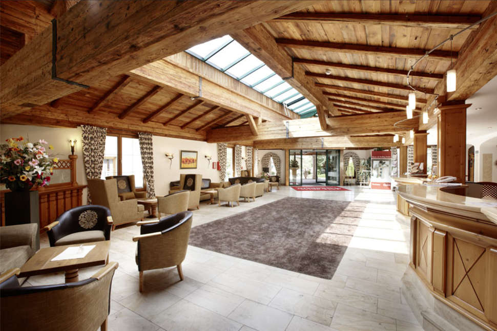 Een foto van het interieur van Hotel Elisabeth Kirchberg