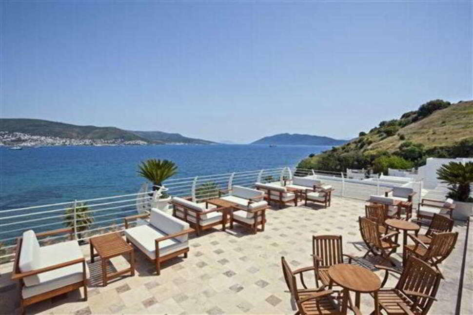 Een foto van het terras bij Agaya Bodrum