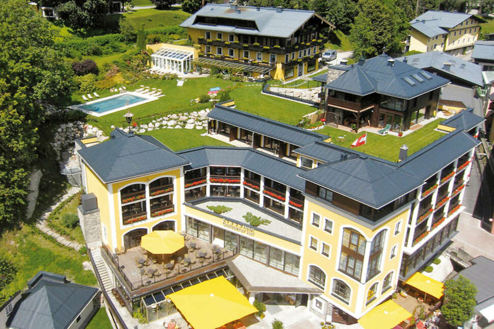 Een foto van een overzicht van Hotel Saalbacher Hof
