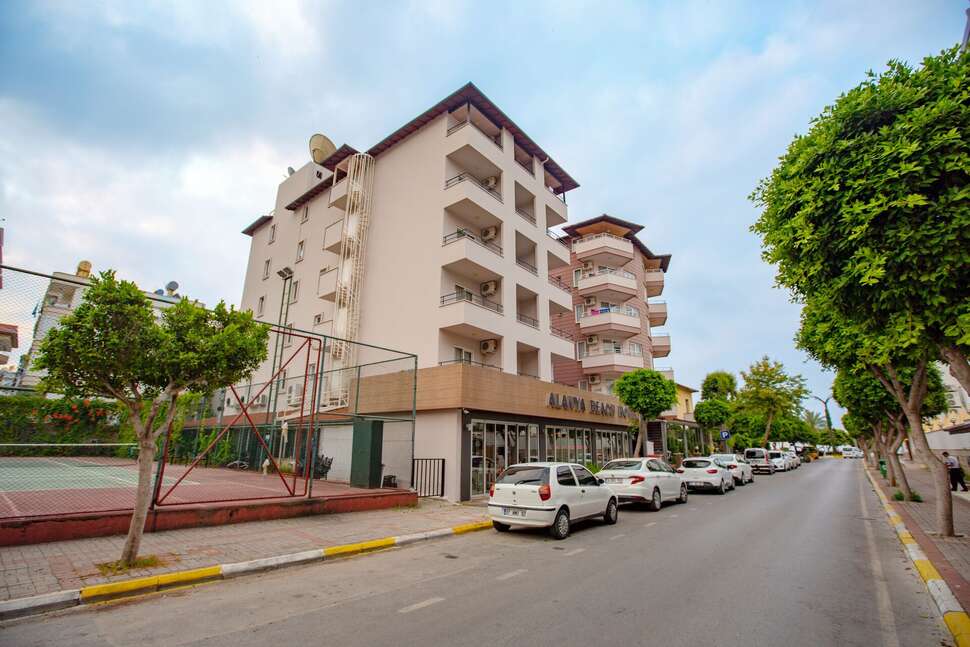 Een foto van de buitenkant van Alanya Beach Hotel