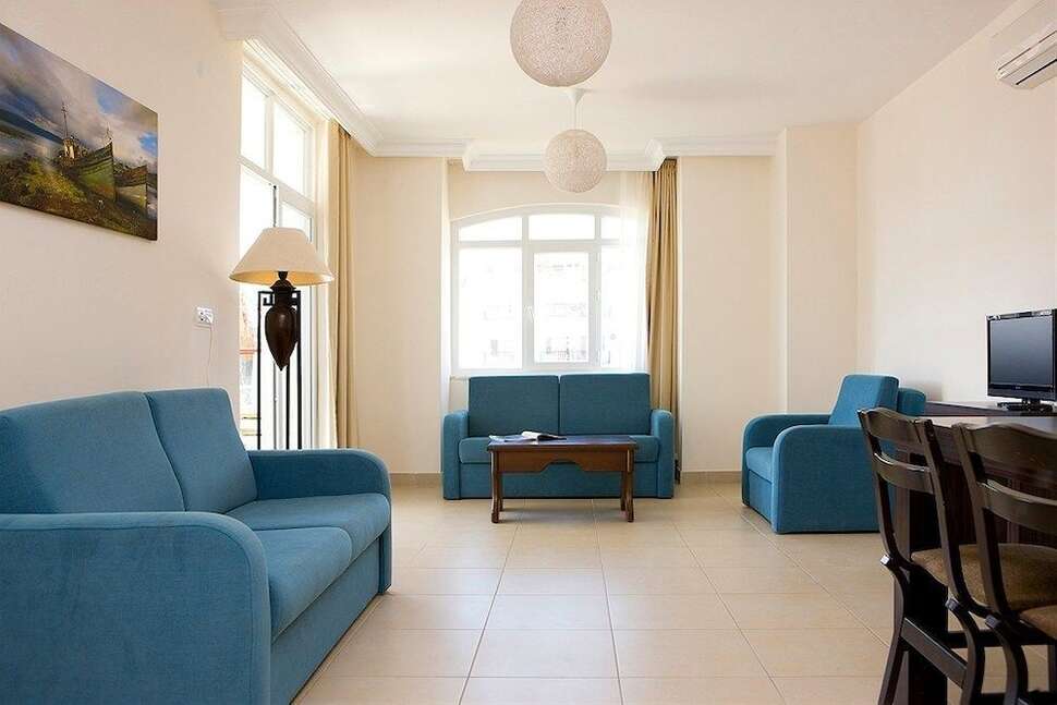 Een foto van het interieur van Irem Garden Hotel