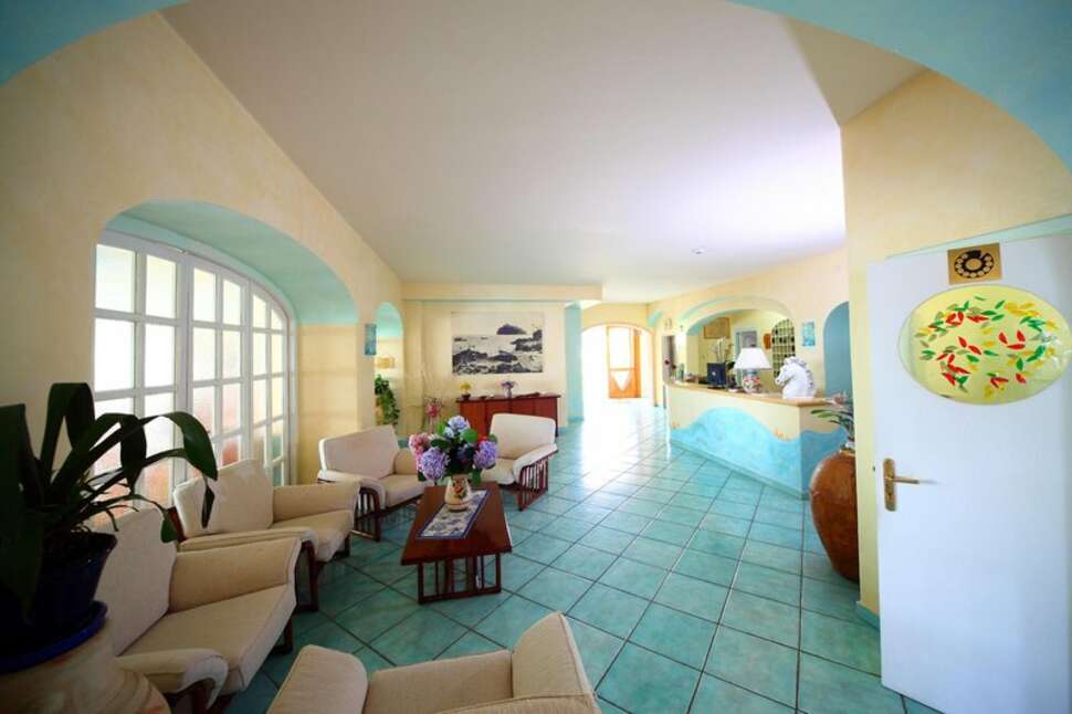 Een foto van het interieur van Hotel Terme Providence