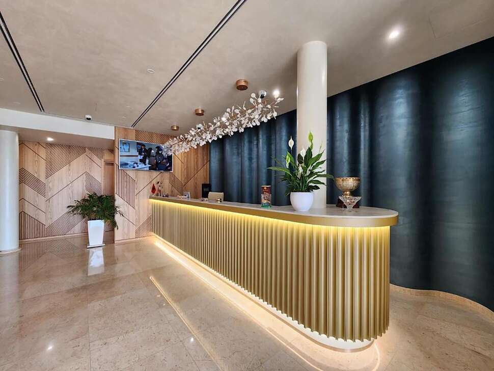 Ein Foto Gold Hotel