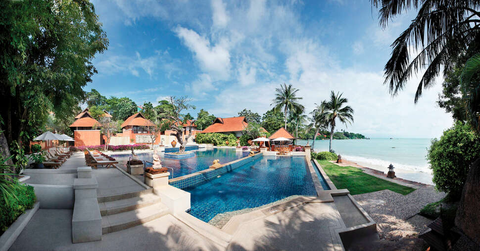 Ein Foto vom Pool im Renaissance Koh Samui Resort & Spa