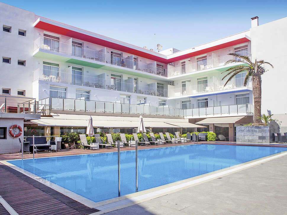 Een foto van een overzicht van Hotel Ibersol Antemare Spa