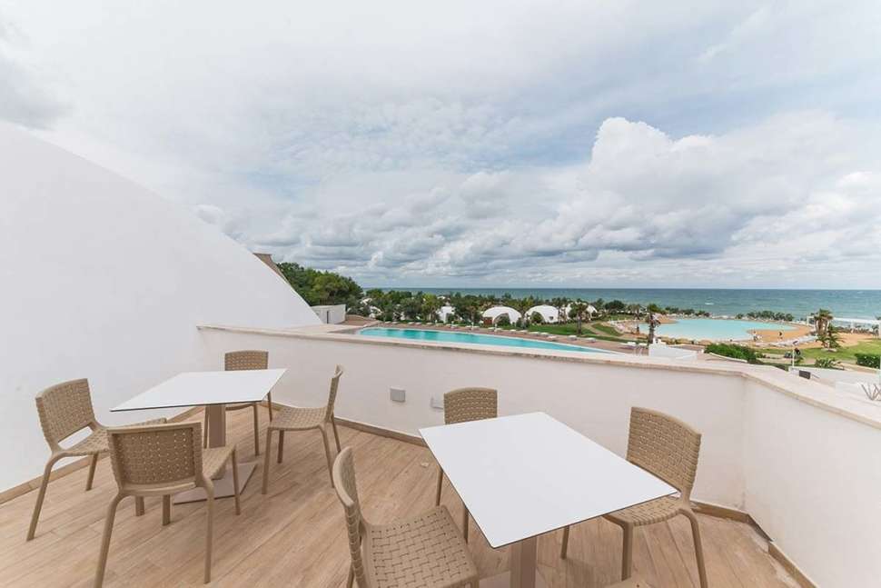 Een foto van het terras bij Torre Cintola Greenblu Sea Emotions