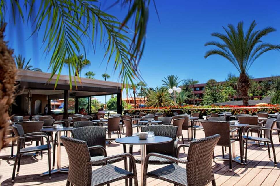 Een foto van het terras bij Spring Hotel Bitacora