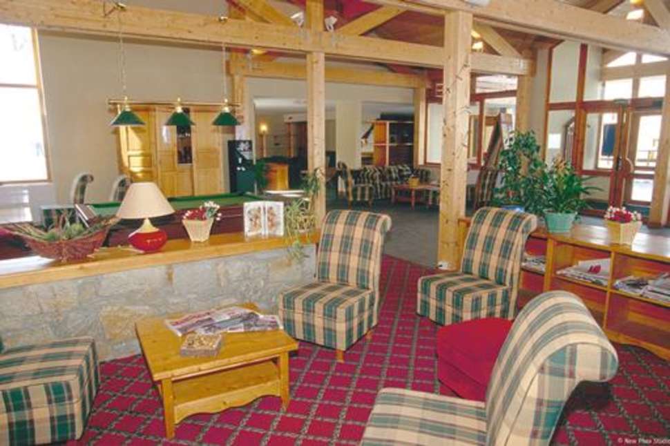 Een foto van het interieur van Les Chalets du Galibier