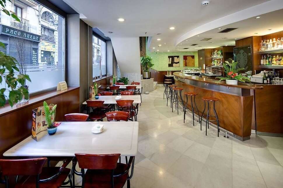 Een foto van de faciliteiten bij Hotel Suizo