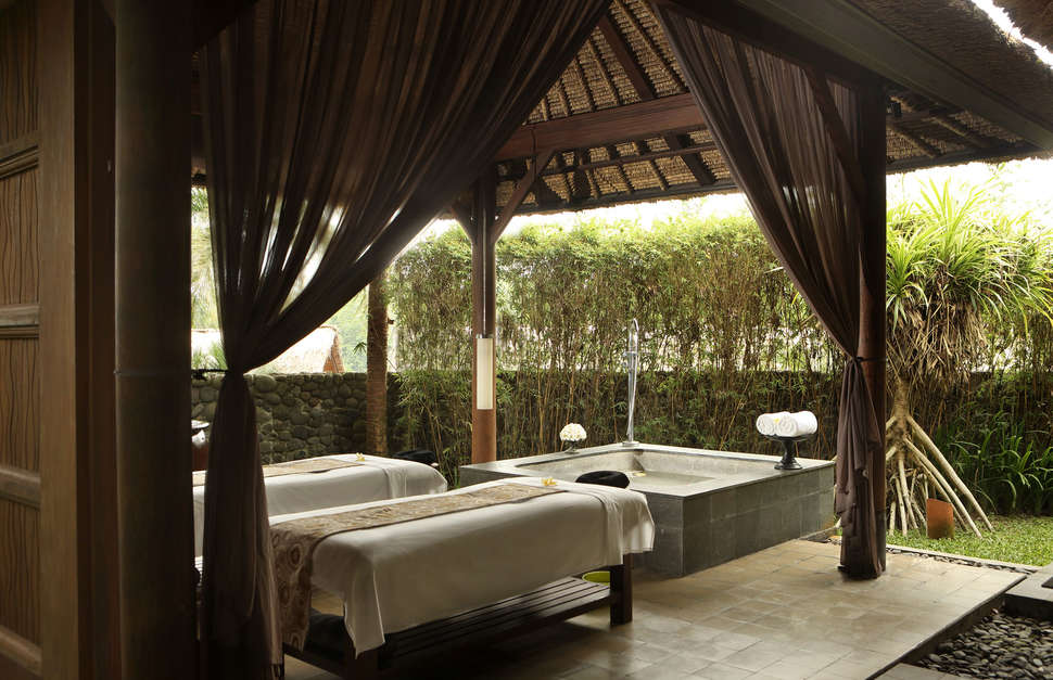 Ein Foto von den Einrichtungen im Alila Ubud