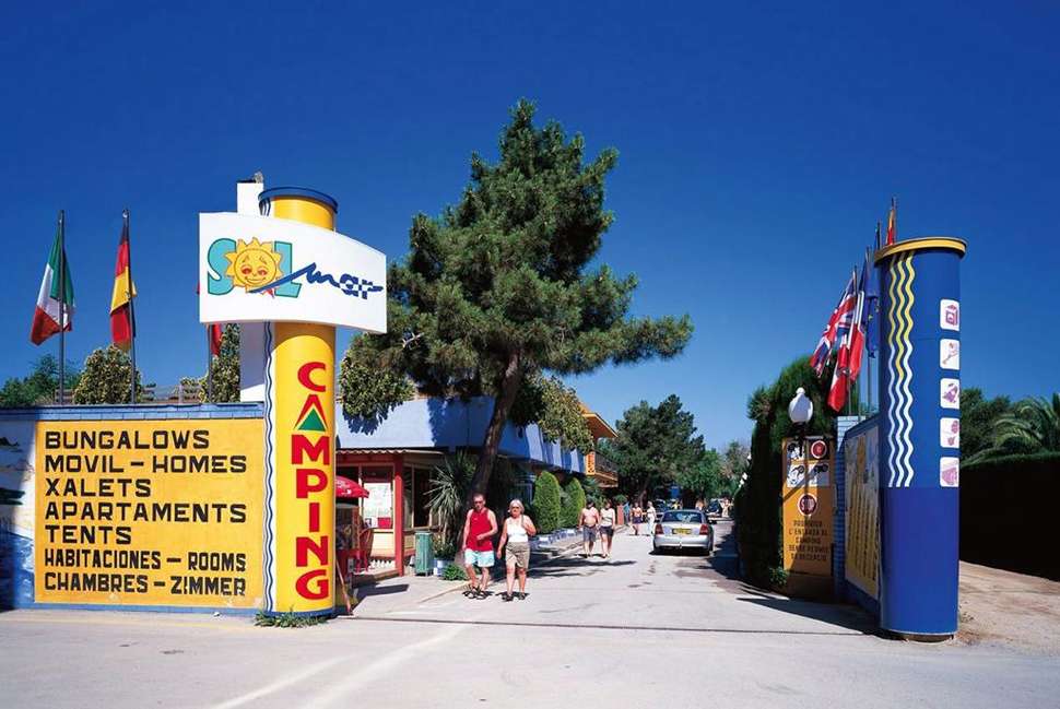 Een foto van de buitenkant van Camping Solmar
