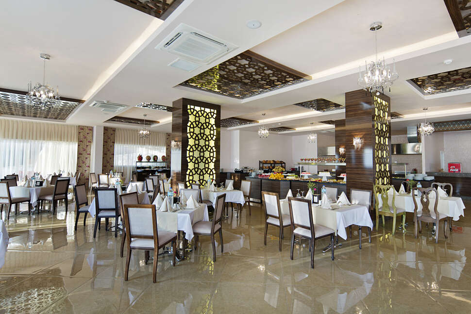 Een foto van de faciliteiten bij Hotel Justiniano Deluxe Resort