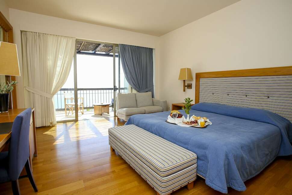 Ein Foto Ionian Blue