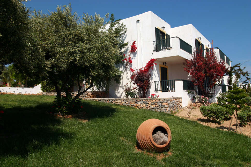 Ein Foto von der Außenansicht des Hersonissos Village