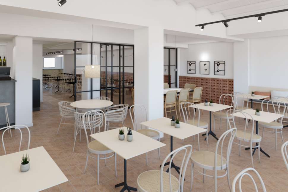 Een foto van de faciliteiten bij Hotel GHT Miratge