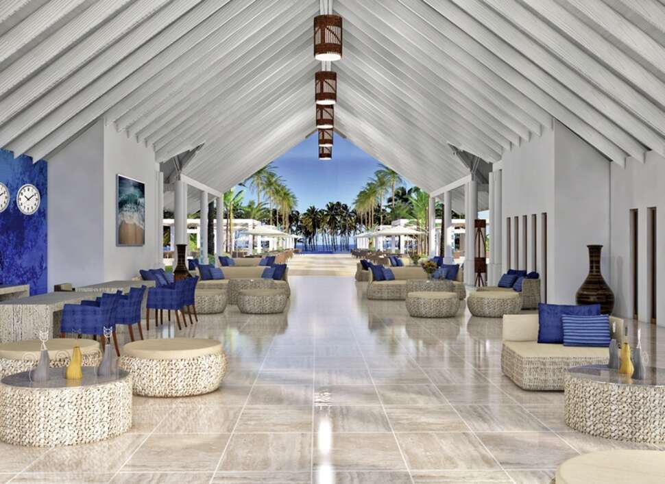 Een foto van het interieur van Viva Wyndham V Samana