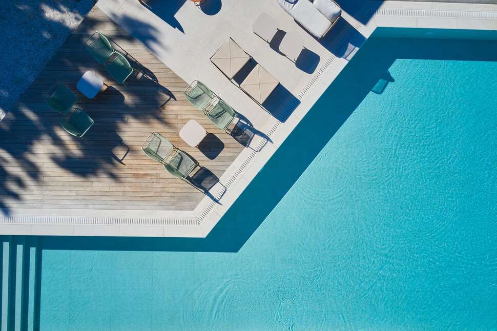 Een foto van het zwembad bij Lena Mare Boutique Hotel