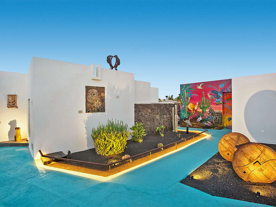 Een foto van de buitenkant van Nautilus Lanzarote