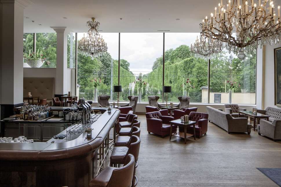 Een foto van het interieur van Austria Trend Parkhotel Schonbrunn
