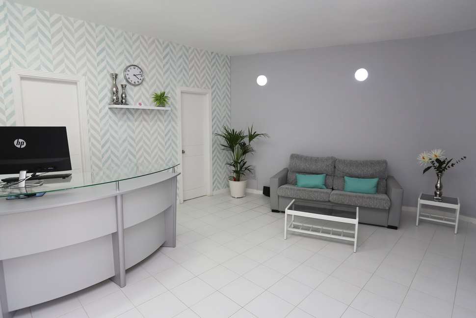 Een foto van het interieur van Halley Appartementen