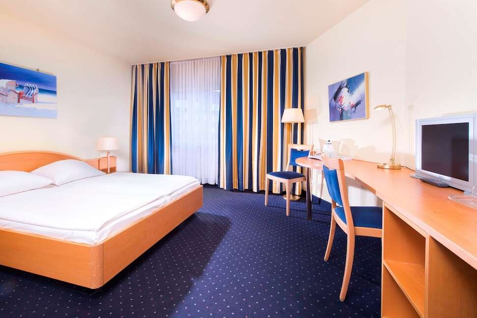Een foto van Tryp by Wyndham Lubeck Aquamarin Hotel