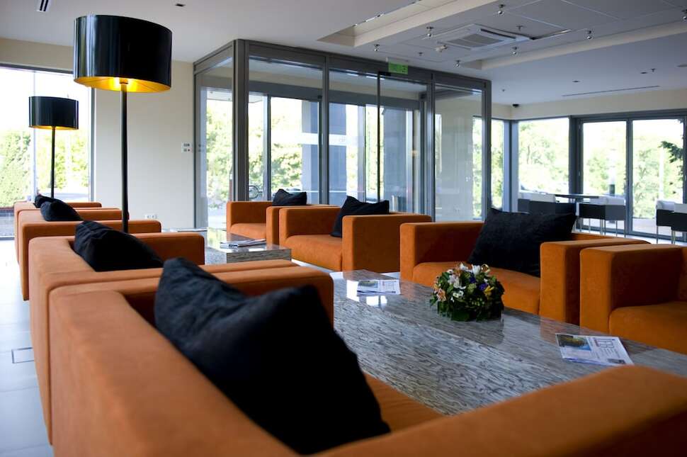 Een foto van het interieur van Expo Tower by Mellow Mood Hotels