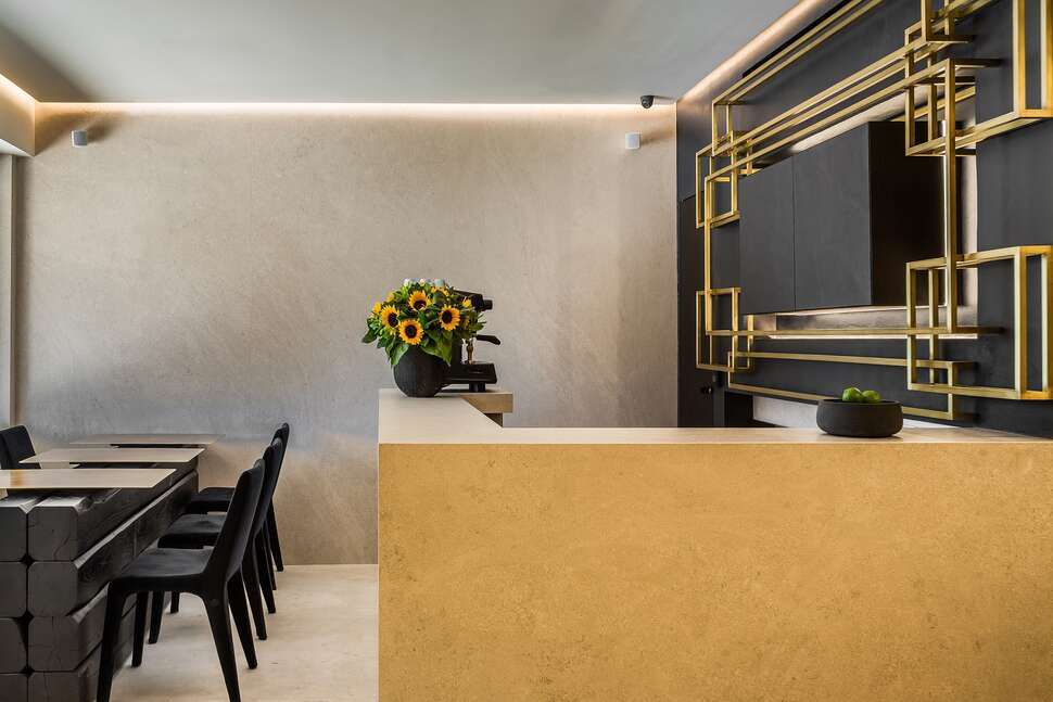 Een foto van het interieur van Canale Hotel & Suites