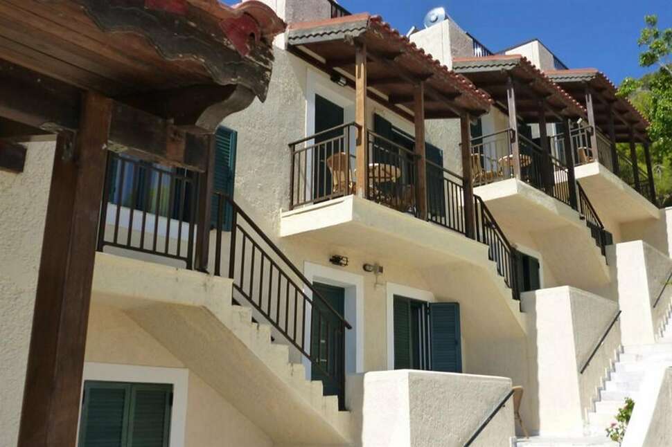 Een foto van de buitenkant van Mariamare Appartementen
