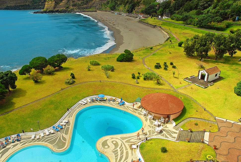 Een foto van het zwembad bij Pestana Bahia Praia