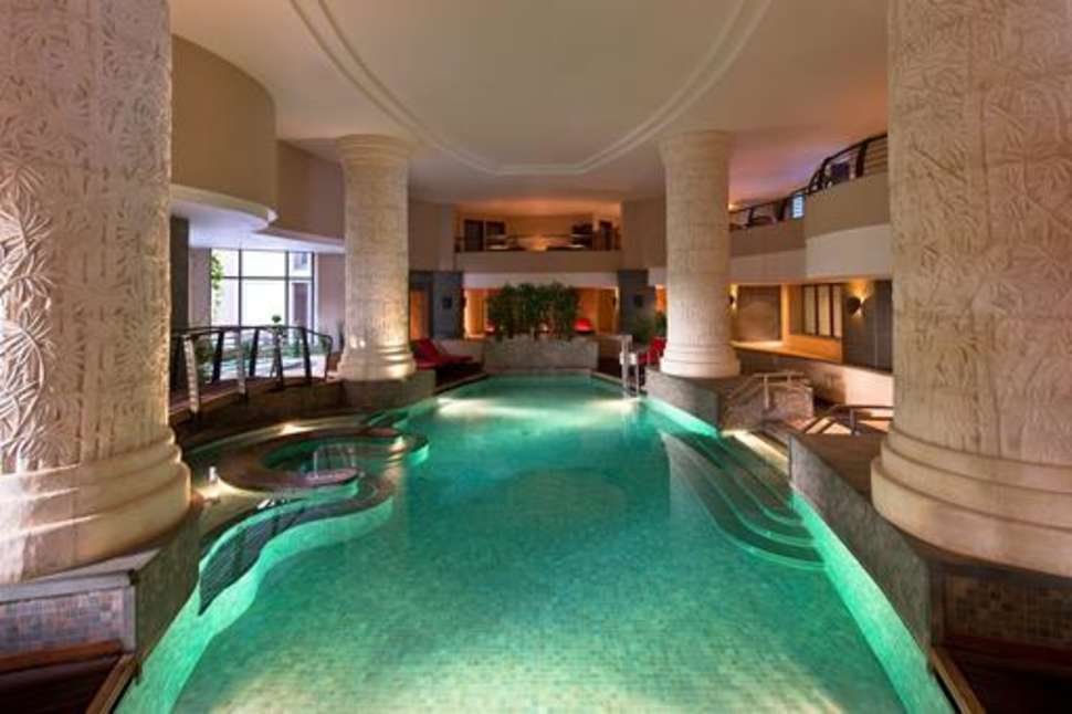 Een foto van het zwembad bij Malta Marriott Hotel & Spa