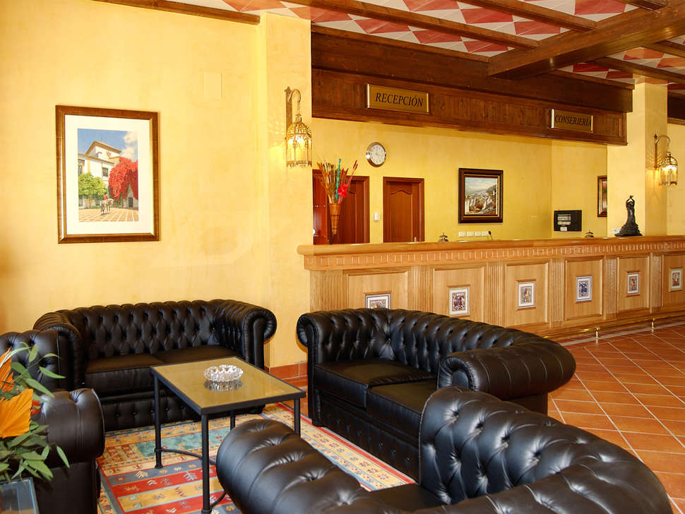 Een foto van het interieur van Blue Sea El Cortijo