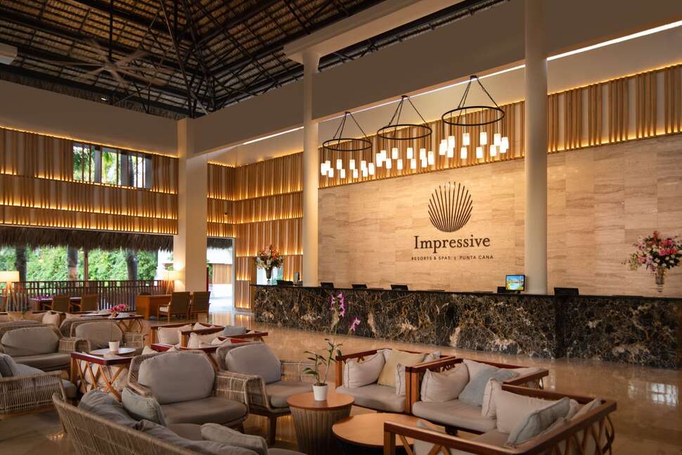 Een foto van het interieur van Impressive Resort & Spa