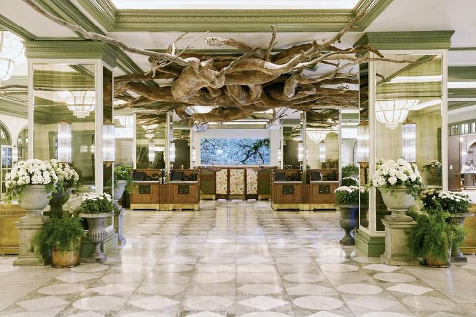Een foto van het interieur van Park MGM Las Vegas
