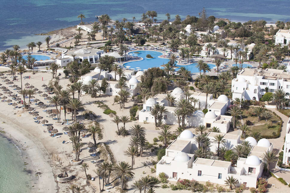 Ein Foto vom Pool im El Mouradi Djerba Menzel